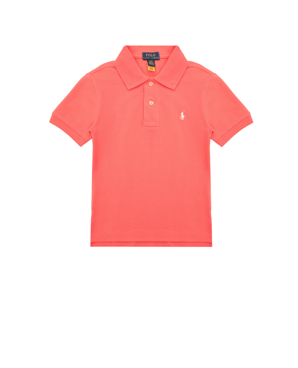 Детское поло Polo Ralph Lauren Kids 321703632118, коралловый цвет • Купить в интернет-магазине Kameron