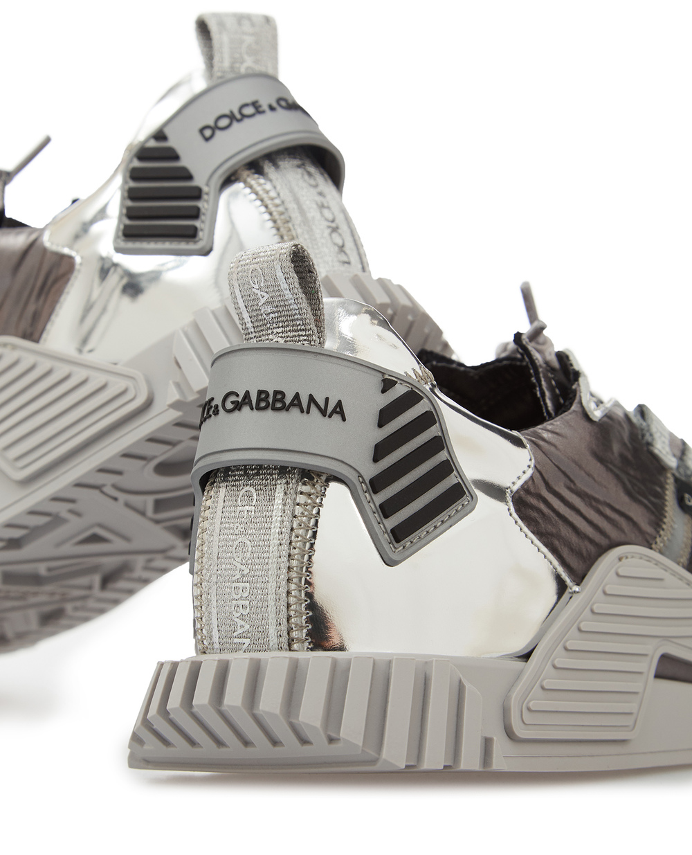 Кроссовки Dolce&Gabbana D11021-AO228-M, серебряный цвет • Купить в интернет-магазине Kameron