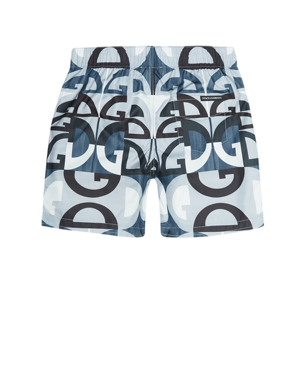 Дитячі шорти для плавання Dolce&Gabbana Kids L4J818-HSMLN-S, синій колір • Купити в інтернет-магазині Kameron