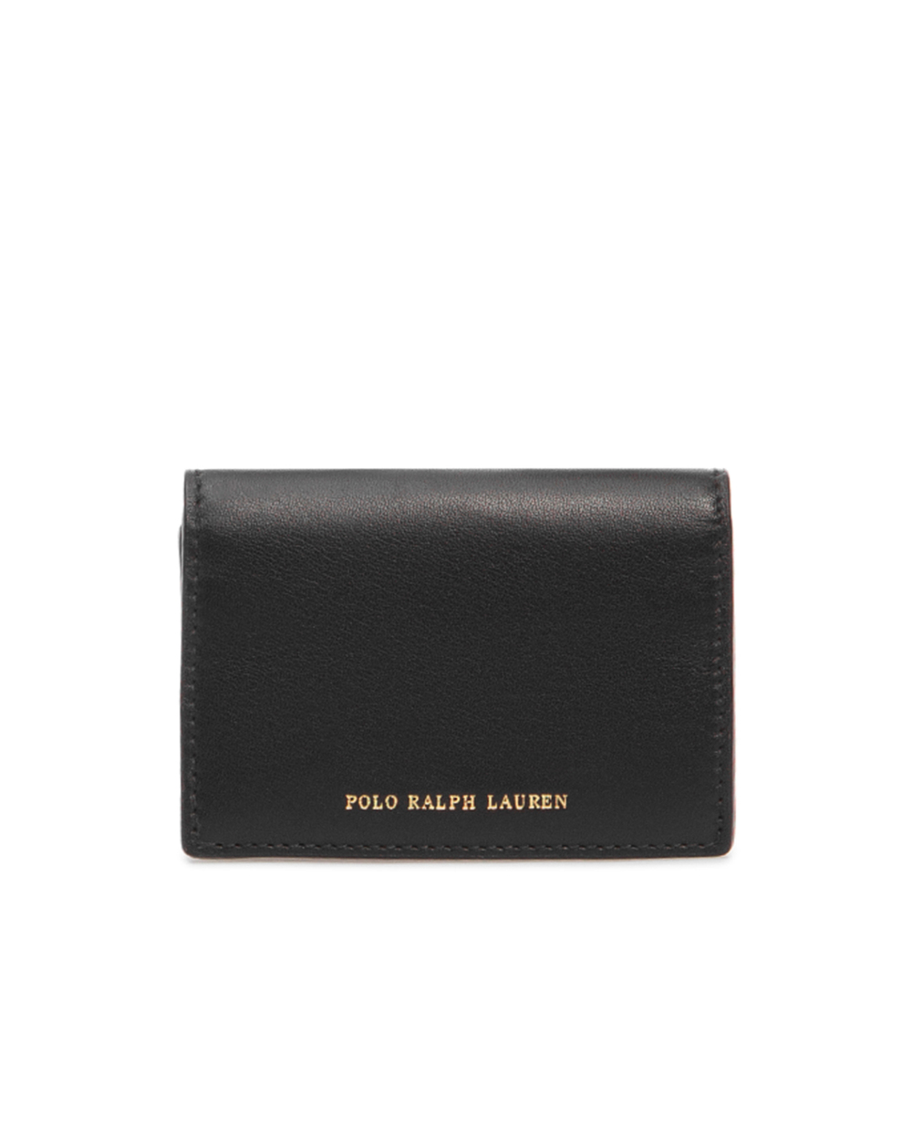 Кожаная монетница Polo Ralph Lauren 427725119001, черный цвет • Купить в интернет-магазине Kameron