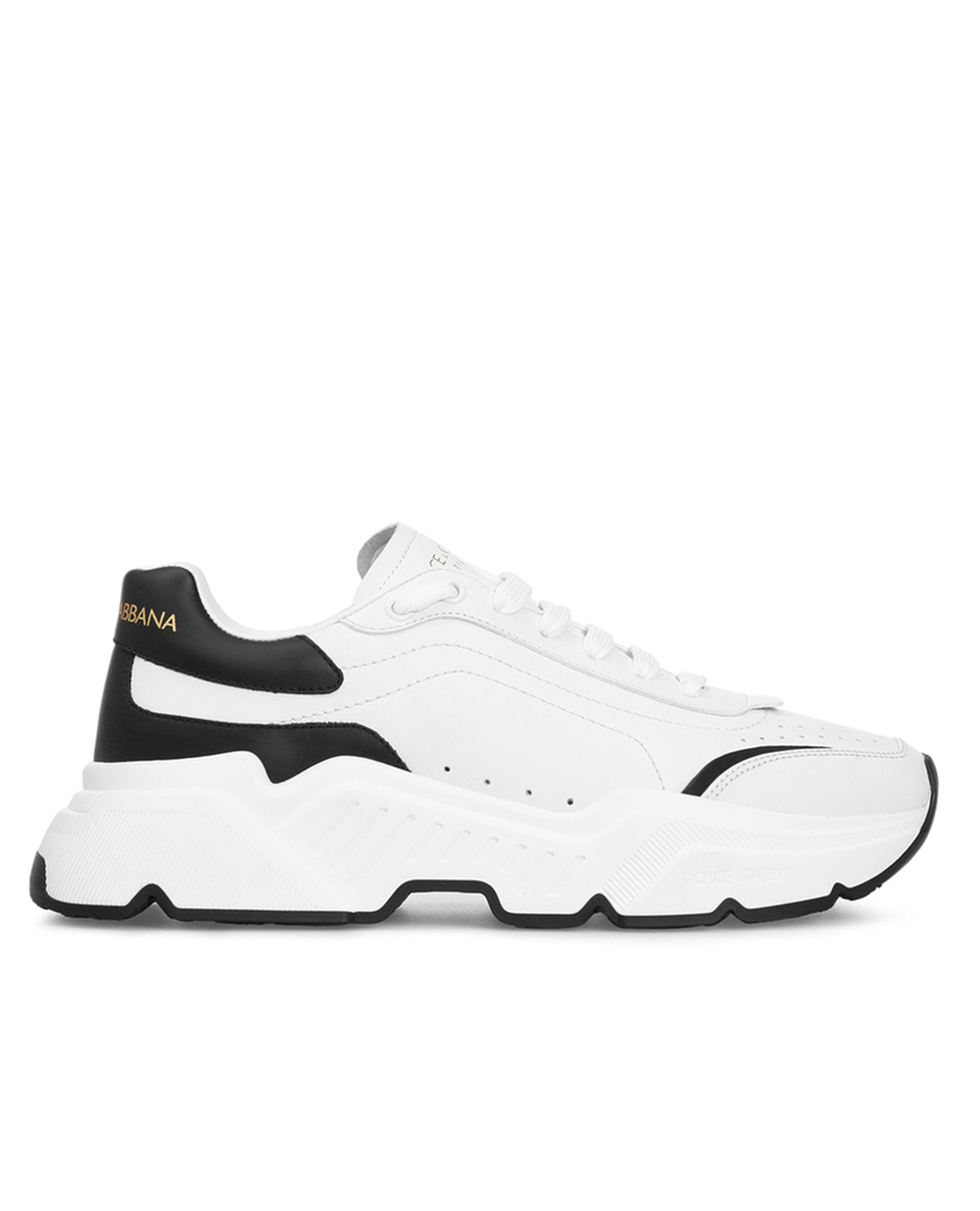 Кожаные кроссовки Daymaster Dolce&Gabbana CK1791-AX589, белый цвет • Купить в интернет-магазине Kameron