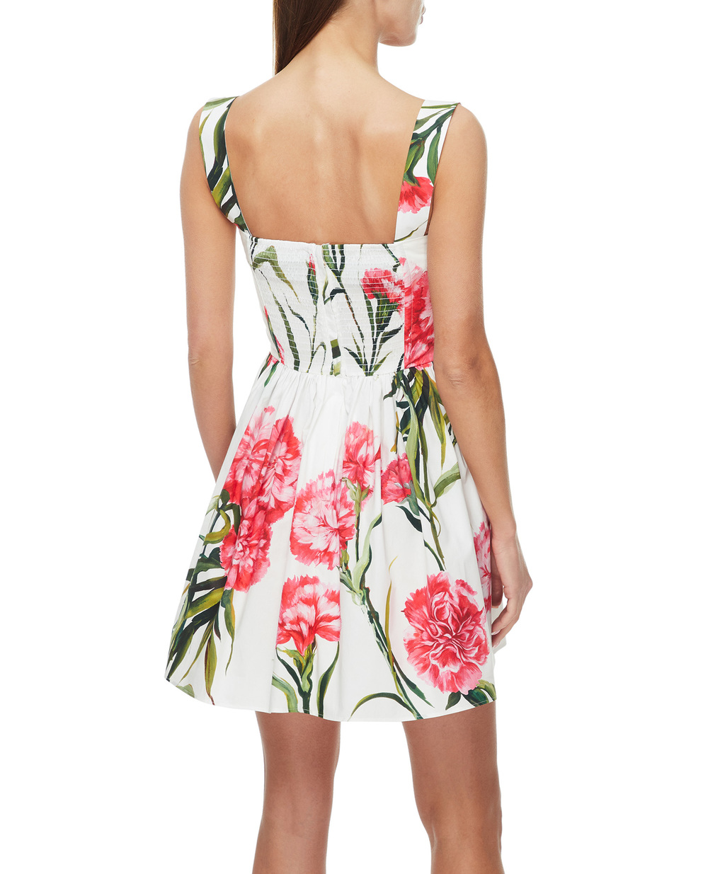 Платье Dolce&Gabbana F6ZO6T-HS5NH, белый цвет • Купить в интернет-магазине Kameron