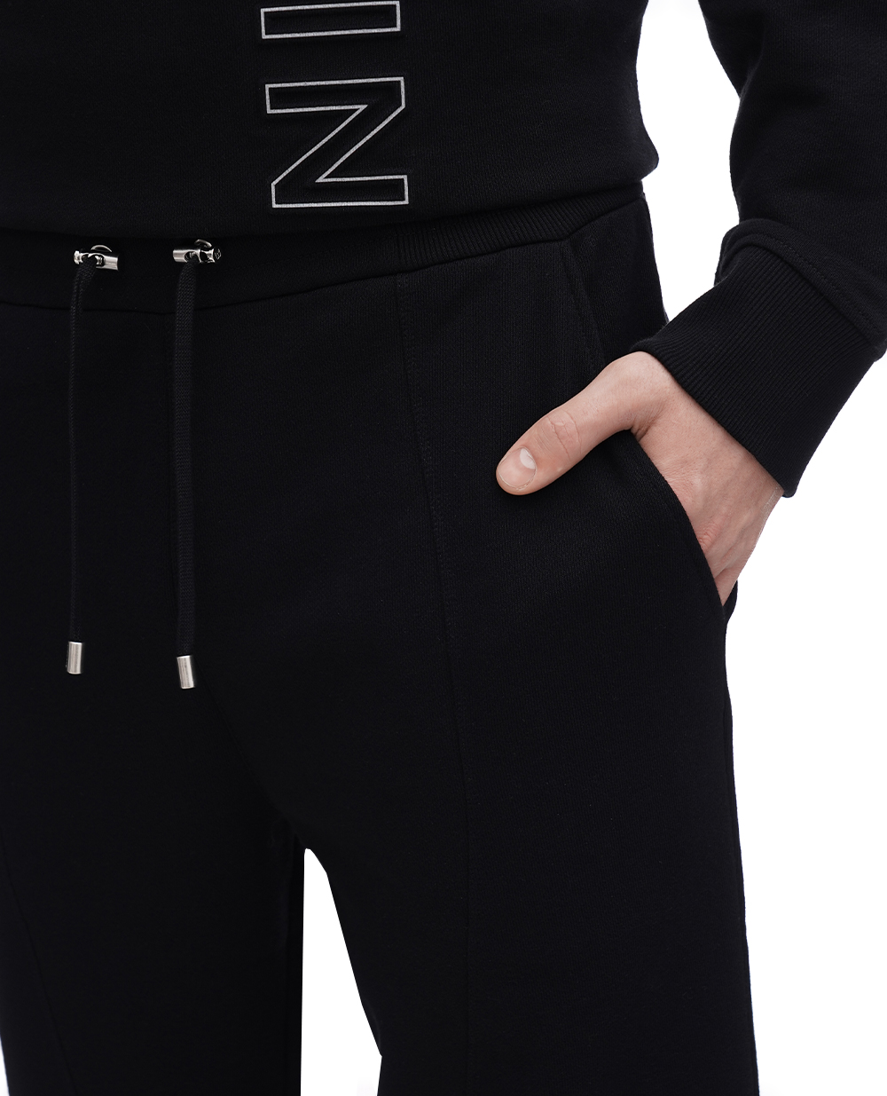Спортивные брюки Balmain BH1OB235BC22, черный цвет • Купить в интернет-магазине Kameron