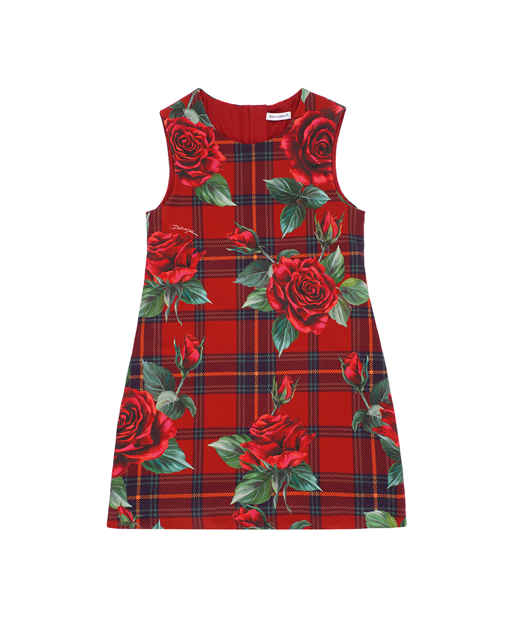 Детское платье Dolce&Gabbana Kids L5JDZ2-HS7MH-S, разноцветный цвет • Купить в интернет-магазине Kameron