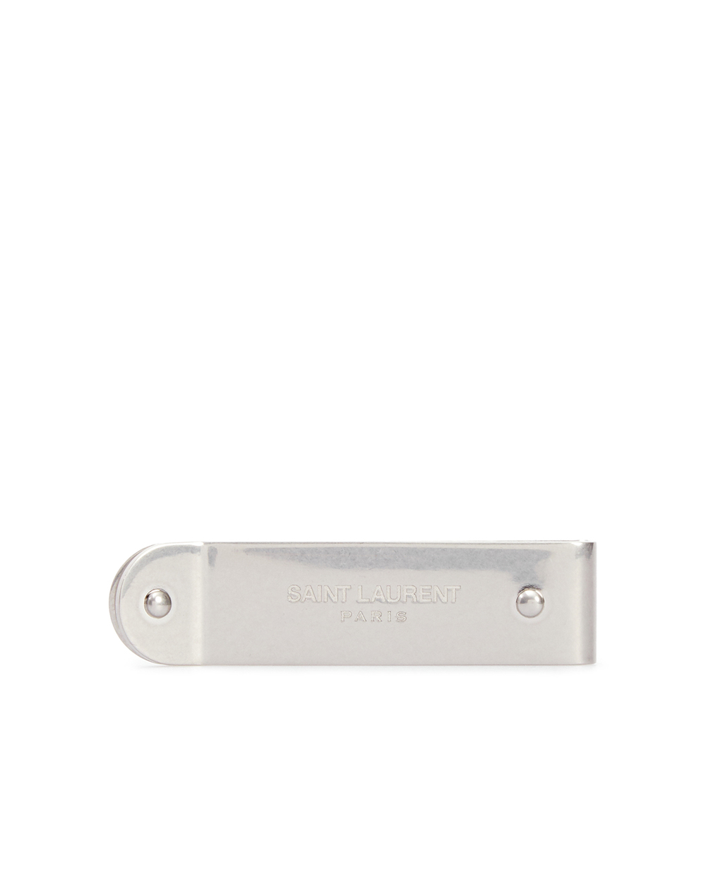 Зажим для грошей Saint Laurent 485362-J160E, срібний колір • Купити в інтернет-магазині Kameron