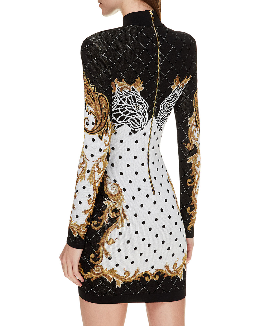 Платье Balmain UF16232K156, черный цвет • Купить в интернет-магазине Kameron