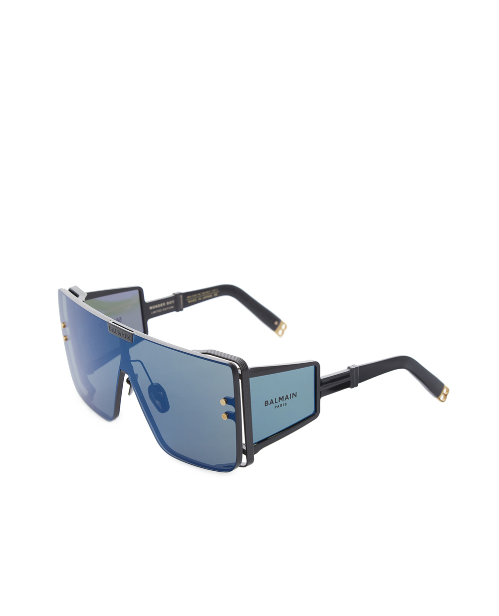 Солнцезащитные очки Balmain BPS-102G-146, черный цвет • Купить в интернет-магазине Kameron