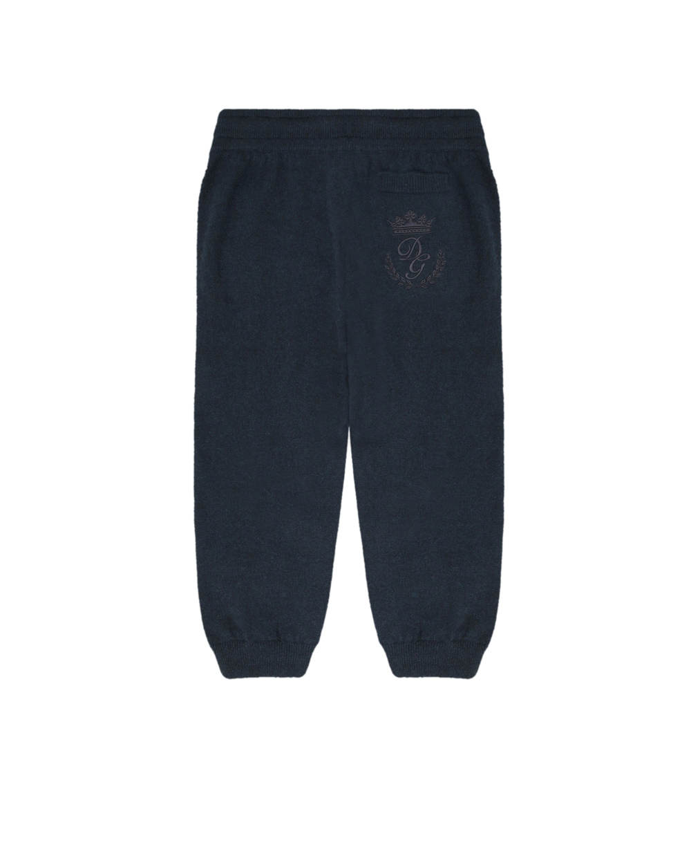 Кашемірові штани Dolce&Gabbana Kids L4KP00-JAW00-B, синій колір • Купити в інтернет-магазині Kameron