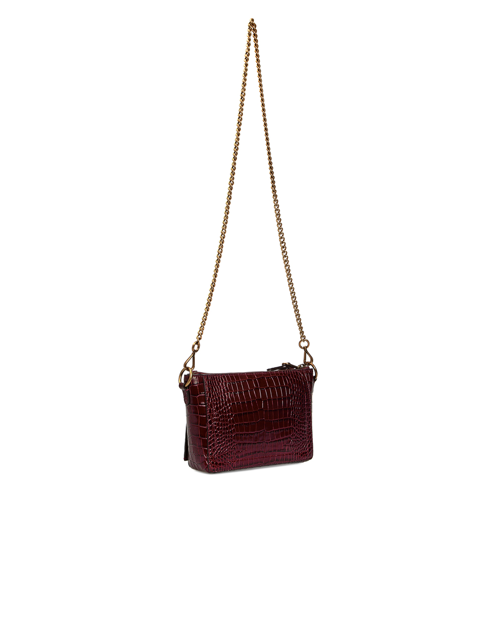 Шкіряна сумка Polo Ralph Lauren 428811808006, бордовий колір • Купити в інтернет-магазині Kameron