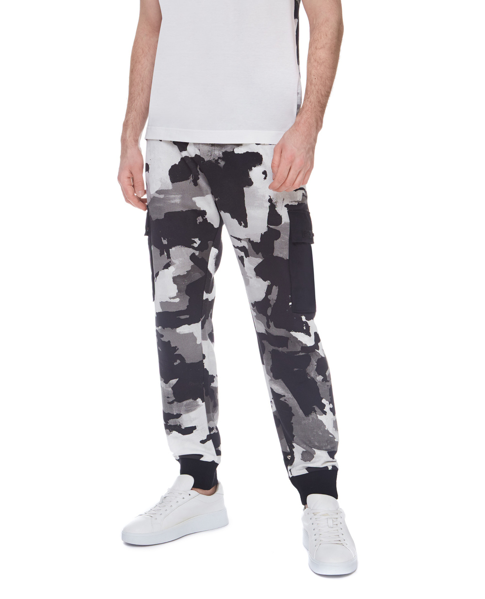 Спортивні брюки Dolce&Gabbana GWEGAZ-HS7ES, сірий колір • Купити в інтернет-магазині Kameron