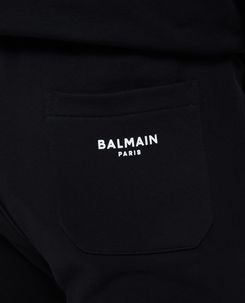 Спортивні штани (костюм) Balmain BH1OB000BB04, чорний колір • Купити в інтернет-магазині Kameron