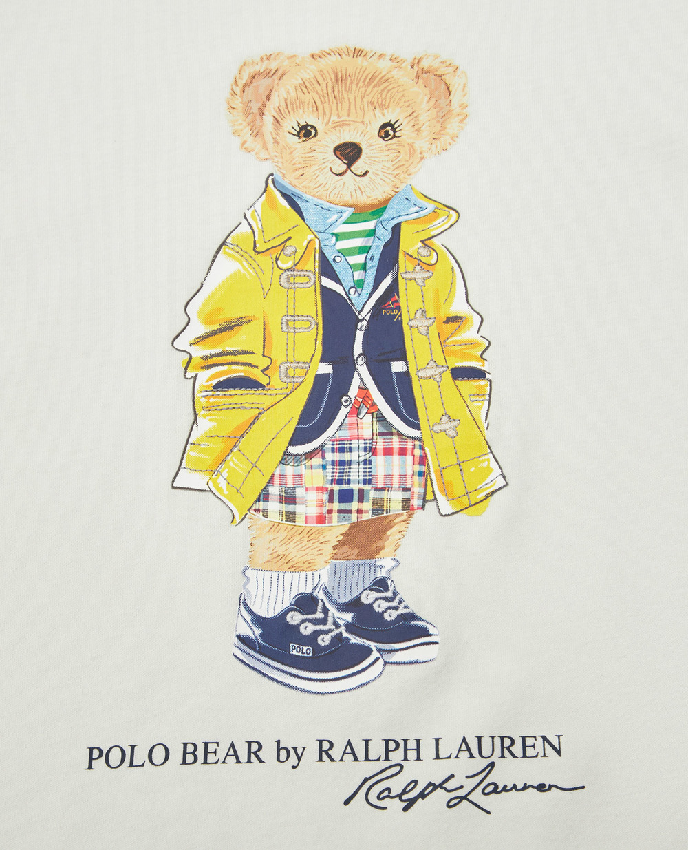 Детская футболка Polo Bear Polo Ralph Lauren Kids 310901142001, белый цвет • Купить в интернет-магазине Kameron