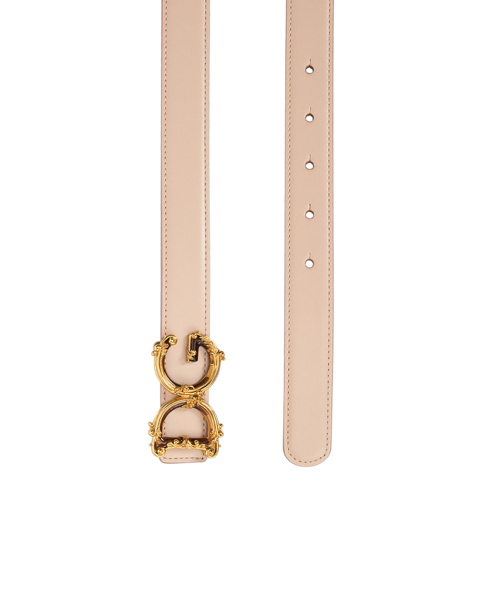 Кожаный ремень Dolce&Gabbana BE1348-AX095, розовый цвет • Купить в интернет-магазине Kameron
