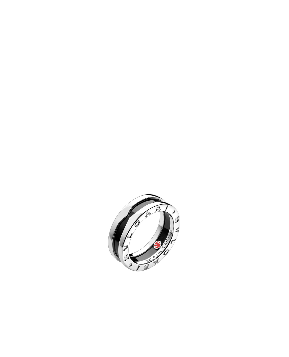 Кольцо Save The Children Bulgari 346105, серебряный цвет • Купить в интернет-магазине Kameron
