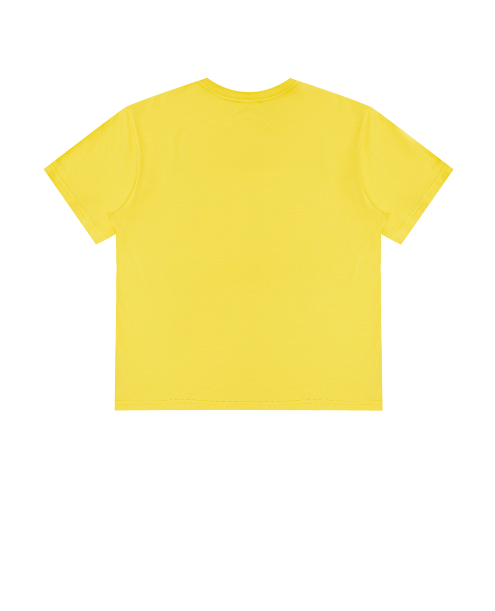 Дитяча футболка Dolce&Gabbana Kids L4JTEY-G7H3I-B, жовтий колір • Купити в інтернет-магазині Kameron