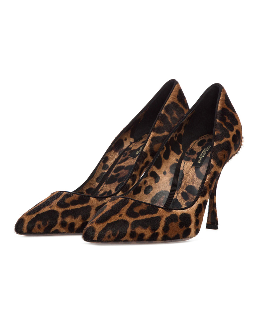 Леопардові човники Lori Dolce&Gabbana CD1018-AZ417, рудий колір • Купити в інтернет-магазині Kameron