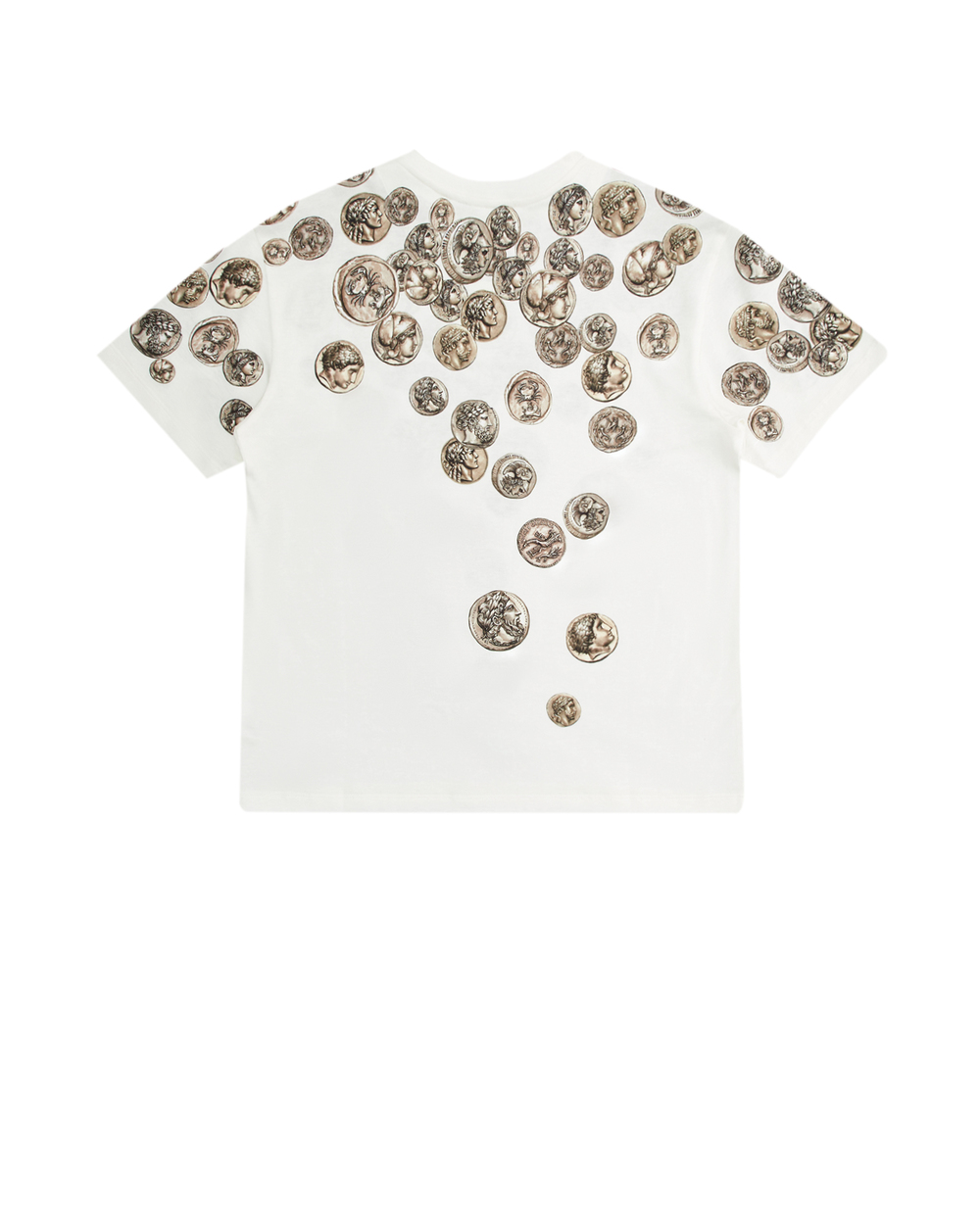 Дитяча футболка Dolce&Gabbana Kids L4JTEY-G7J8G-B, білий колір • Купити в інтернет-магазині Kameron