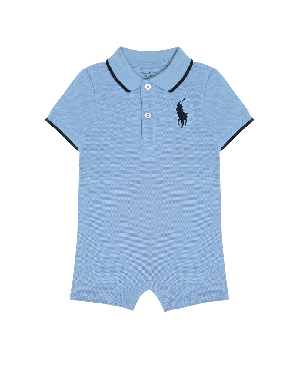 Ромпер Polo Ralph Lauren Kids 320737308007, голубой цвет • Купить в интернет-магазине Kameron