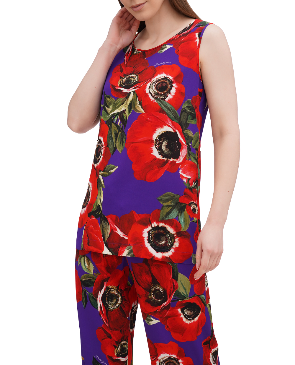 Топ Dolce&Gabbana F779CT-FSA55, разноцветный цвет • Купить в интернет-магазине Kameron