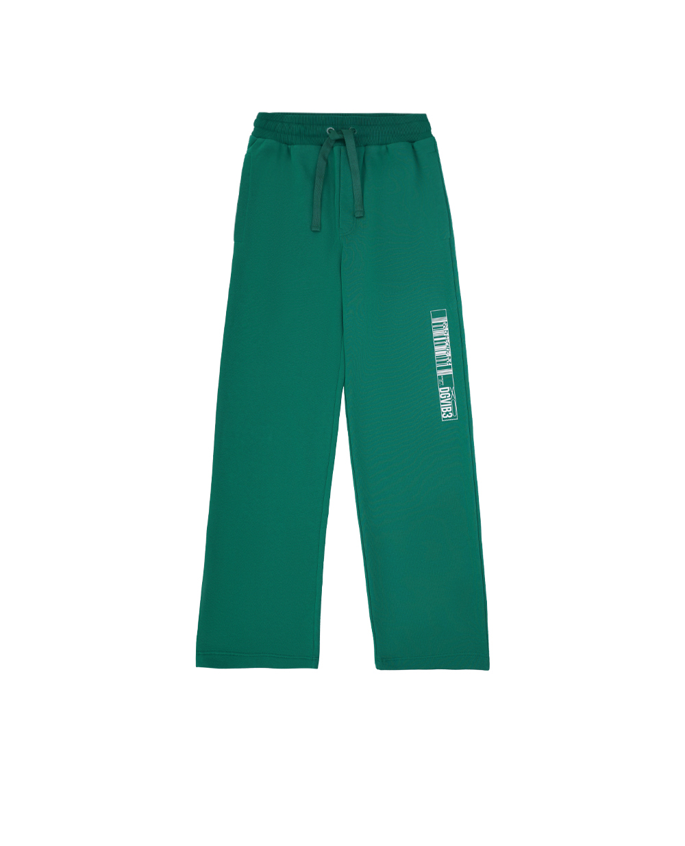 Детские спортивные брюки (костюм) Dolce&Gabbana Kids L7JPIX-G7M7A, зеленый цвет • Купить в интернет-магазине Kameron