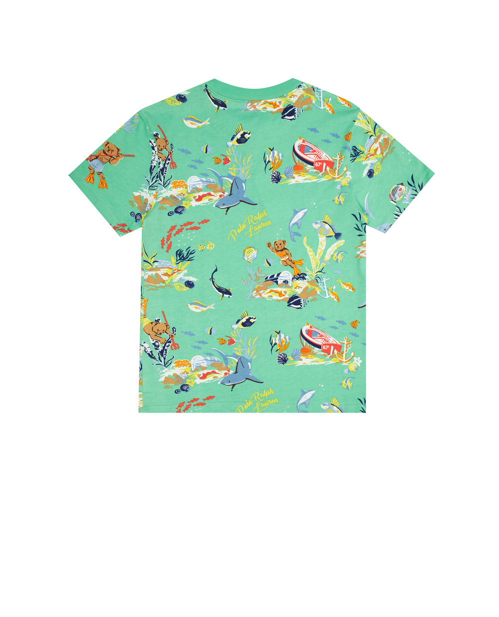 Дитяча футболка Polo Ralph Lauren Kids 322902399001, різнокольоровий колір • Купити в інтернет-магазині Kameron