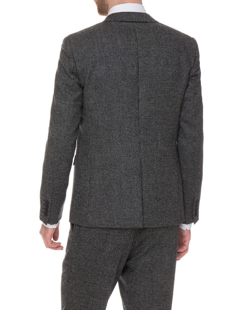 Шерстяной пиджак Saint Laurent 531009-Y011T, серый цвет • Купить в интернет-магазине Kameron