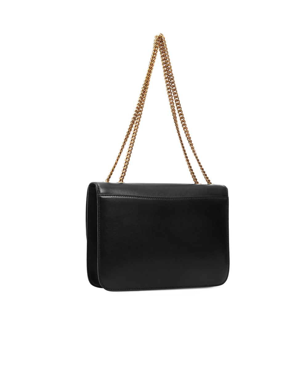Кожаная сумка Tuc Chain Saint Laurent 640546-1YF0W-, черный цвет • Купить в интернет-магазине Kameron