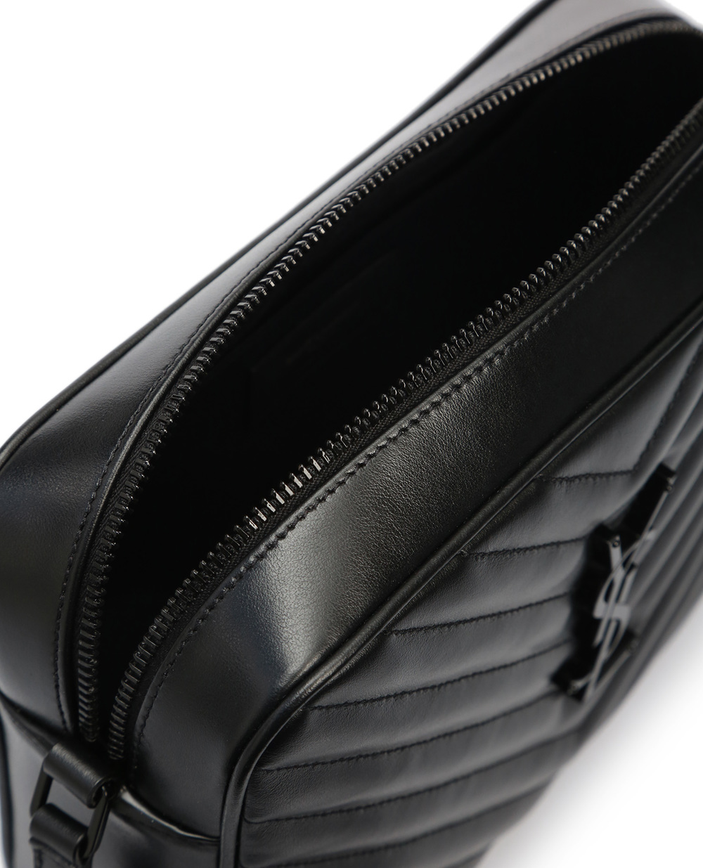 Шкіряна сумка Lou Saint Laurent 612544-DV708-, чорний колір • Купити в інтернет-магазині Kameron