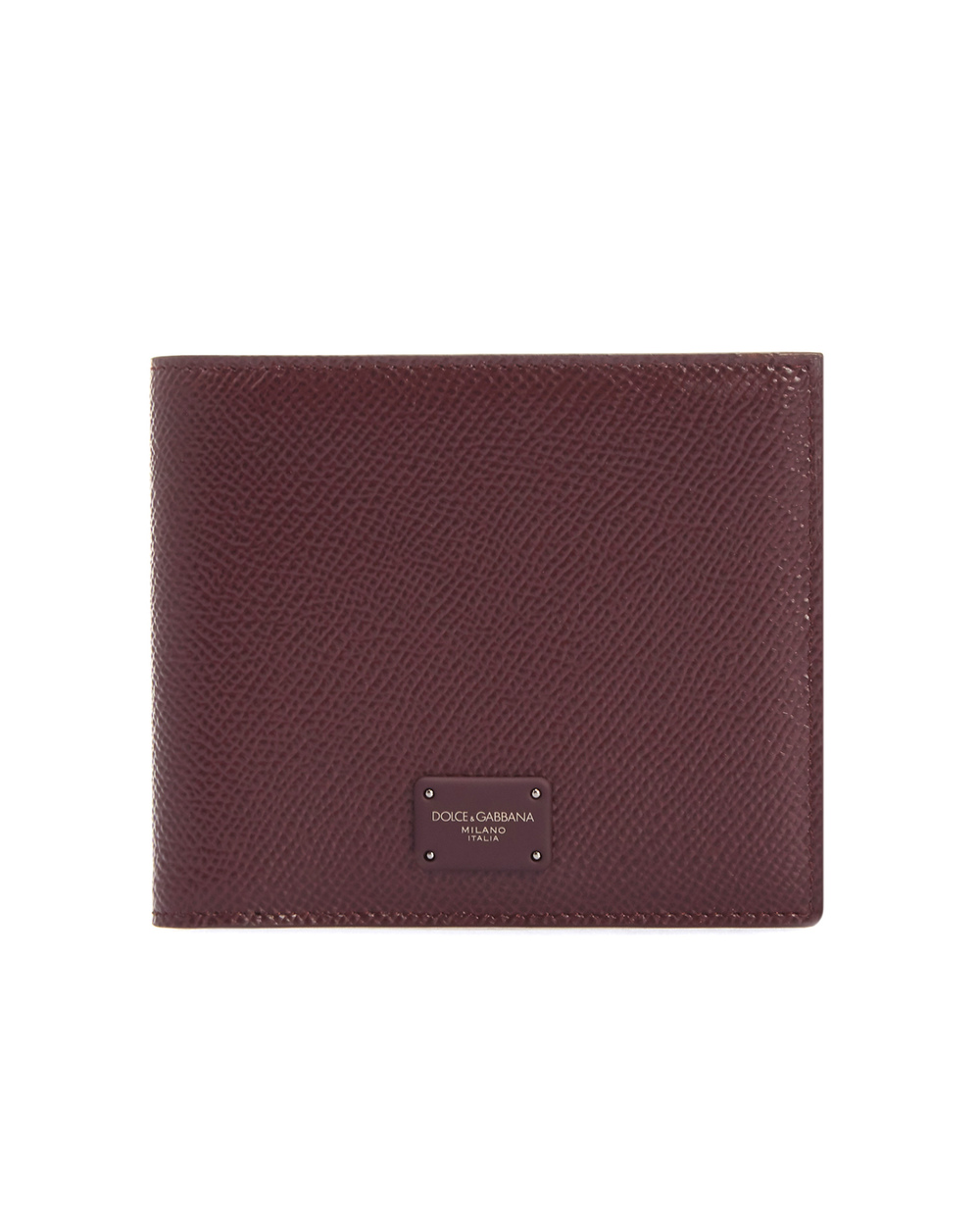 Шкіряний гаманець Dolce&Gabbana BP1321-AZ602, бордовий колір • Купити в інтернет-магазині Kameron