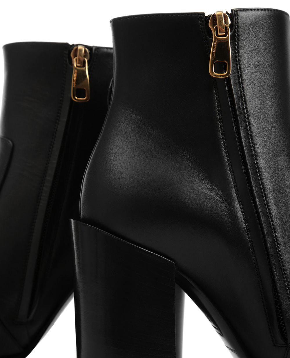 Кожаные ботильоны Rodeo Dolce&Gabbana CT0587-A3444, черный цвет • Купить в интернет-магазине Kameron