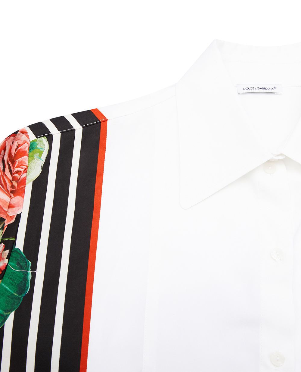 Сорочка Dolce&Gabbana Kids L55S17-G7YQV-B, білий колір • Купити в інтернет-магазині Kameron