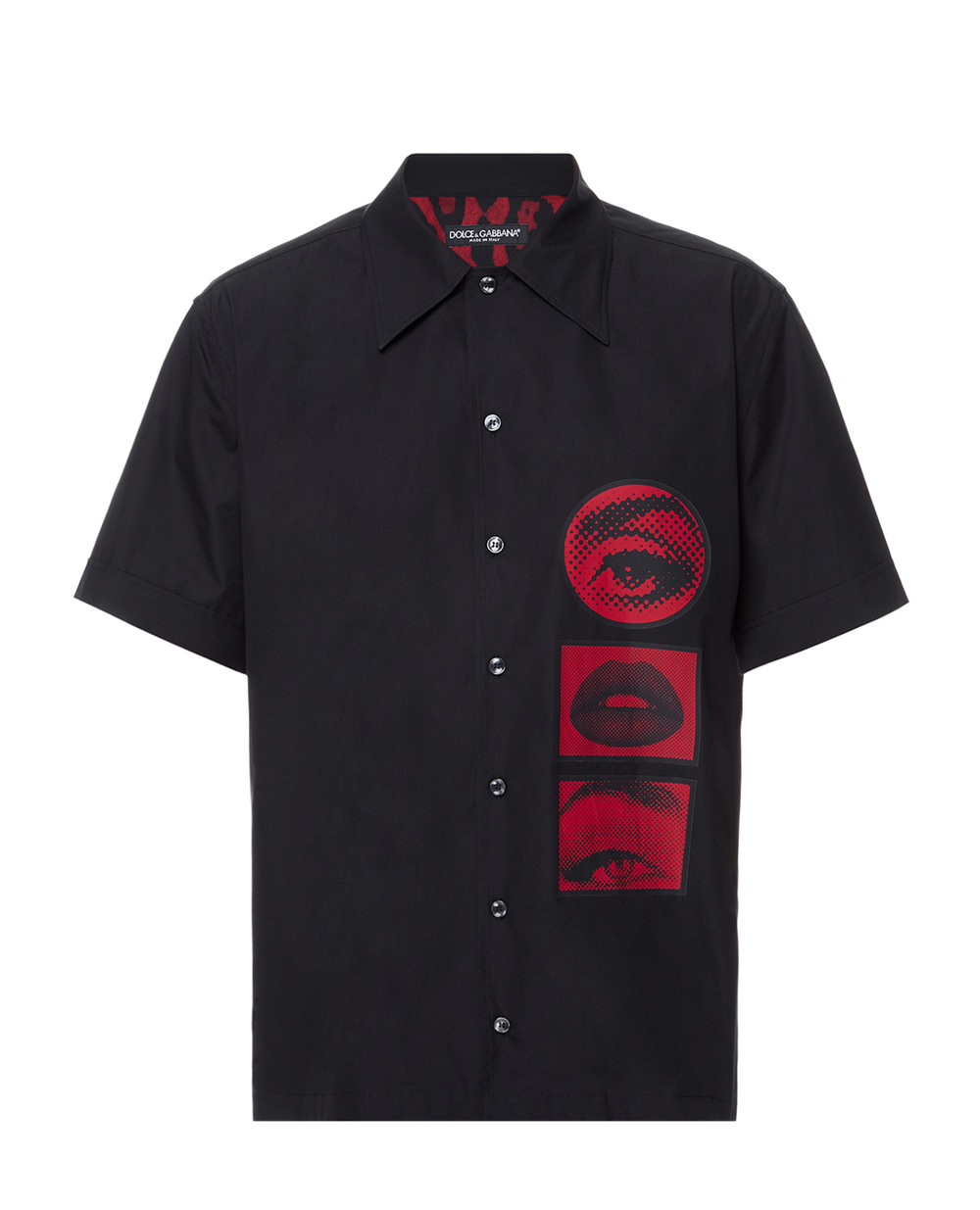 Рубашка Dolce&Gabbana G5JG5T-FU5TI, черный цвет • Купить в интернет-магазине Kameron