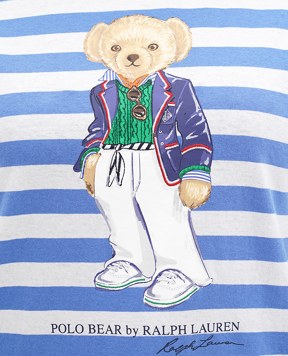 Футболка Polo Bear Polo Ralph Lauren 211924300001, синий цвет • Купить в интернет-магазине Kameron