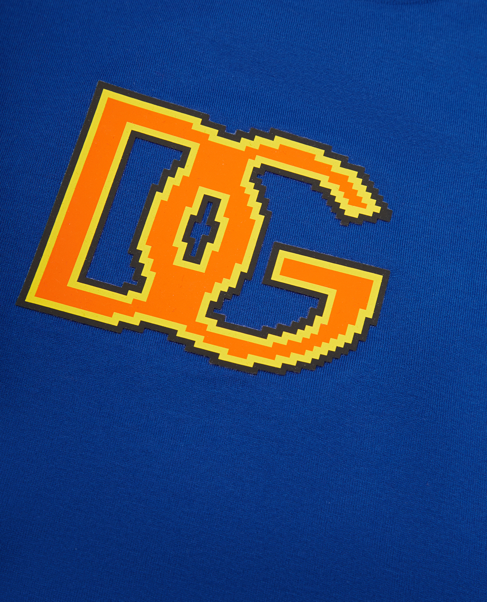 Детская футболка Dolce&Gabbana Kids L4JTEY-G7H3H-S, синий цвет • Купить в интернет-магазине Kameron