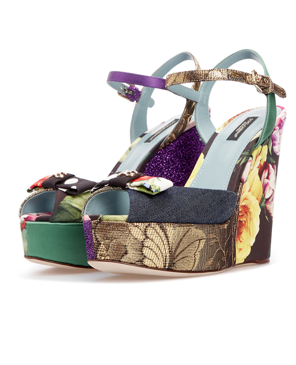 Босоножки Dolce&Gabbana CZ0259-AO661, разноцветный цвет • Купить в интернет-магазине Kameron