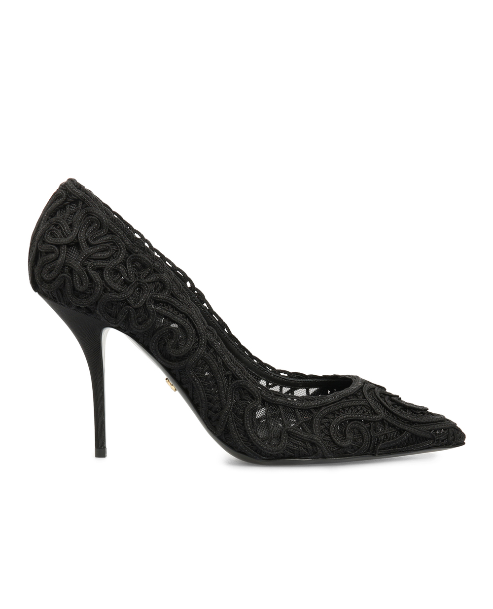 Лодочки Dolce&Gabbana CD1606-AX385, черный цвет • Купить в интернет-магазине Kameron