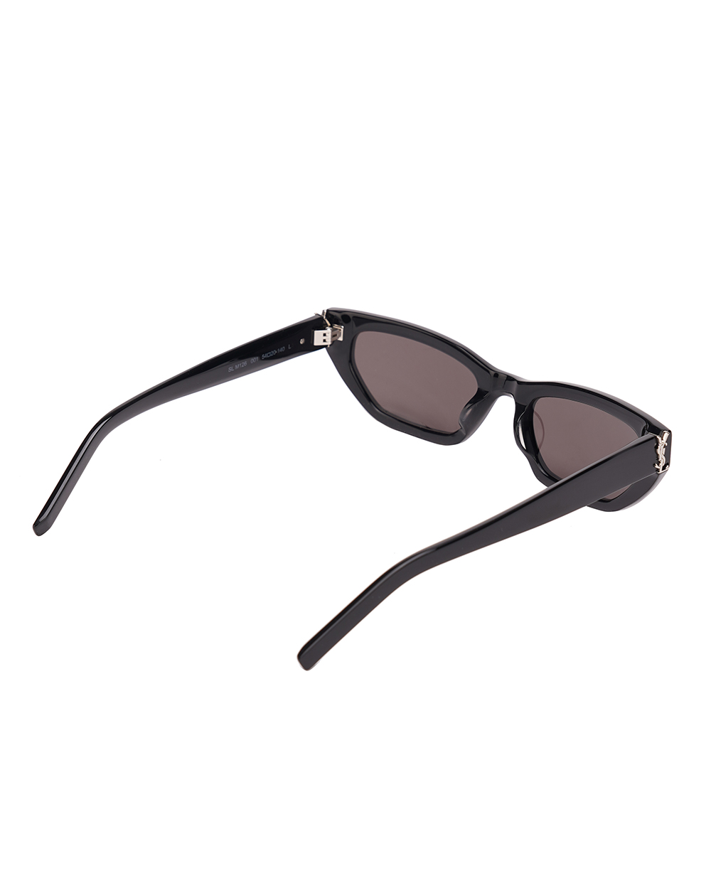Сонцезахисні окуляри Saint Laurent SL M126-001, чорний колір • Купити в інтернет-магазині Kameron