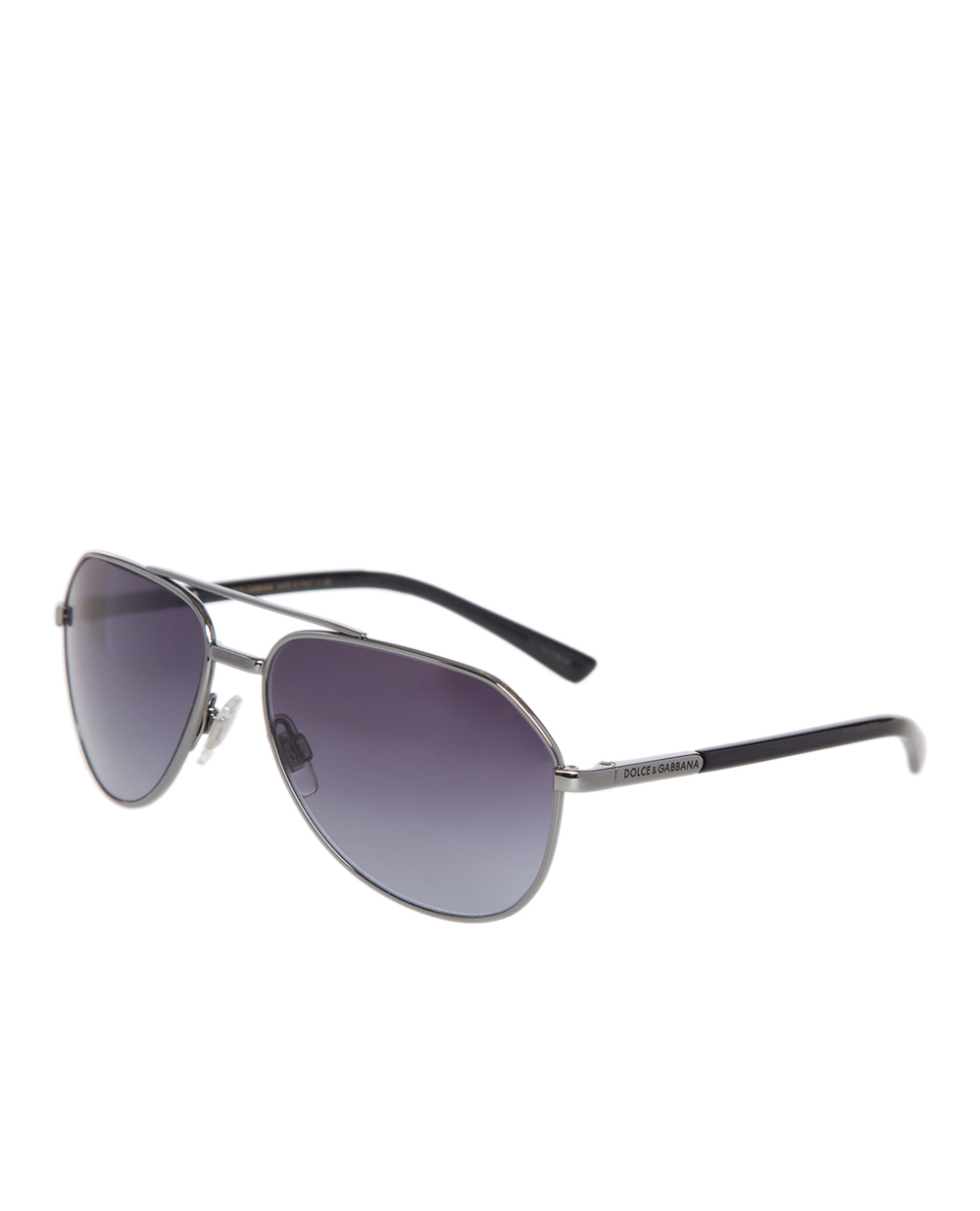Сонцезахисні окуляри Dolce&Gabbana 212504/8G 52FW19, срібний колір • Купити в інтернет-магазині Kameron