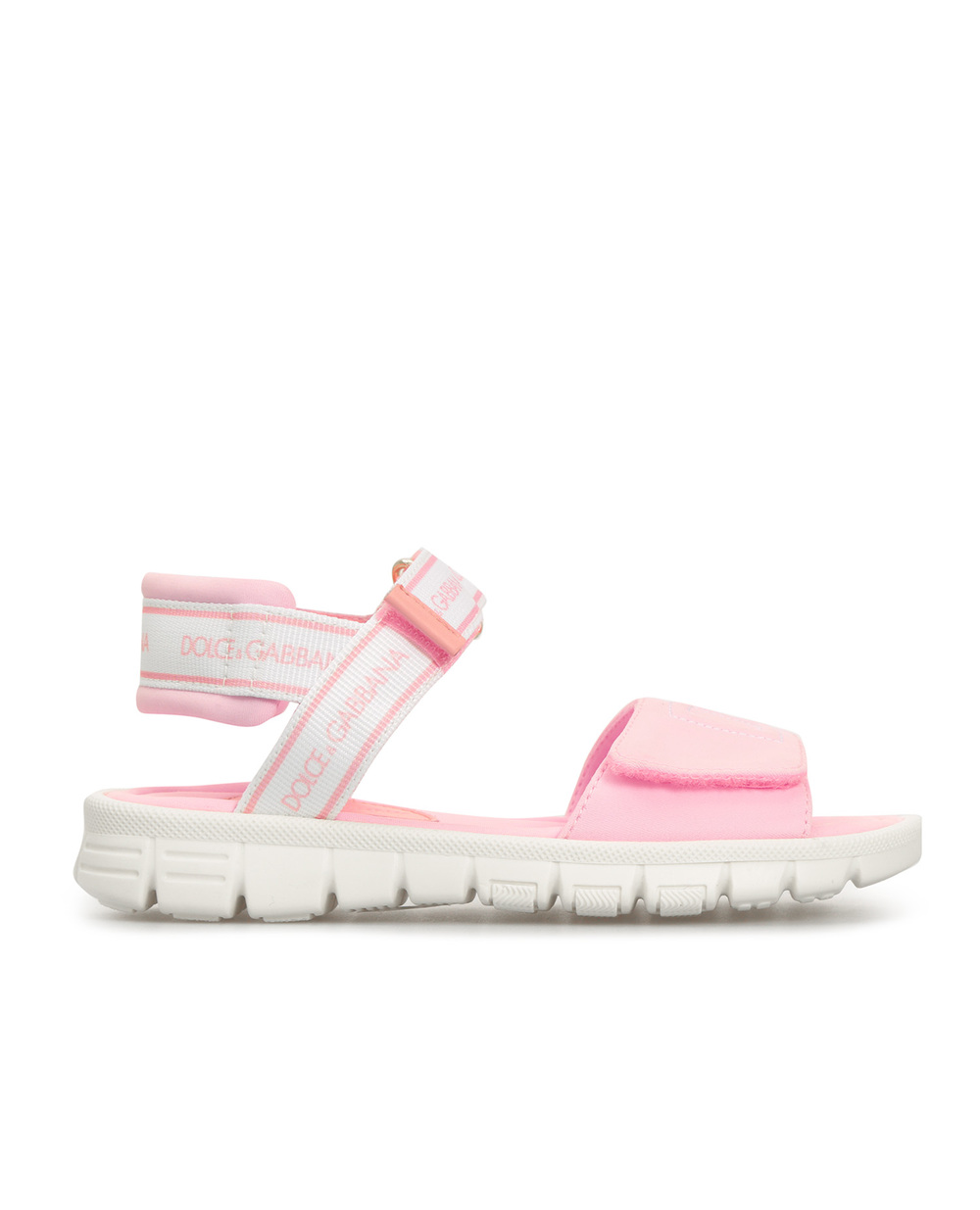Детские сандали Dolce&Gabbana Kids DA5061-AY233-M, розовый цвет • Купить в интернет-магазине Kameron