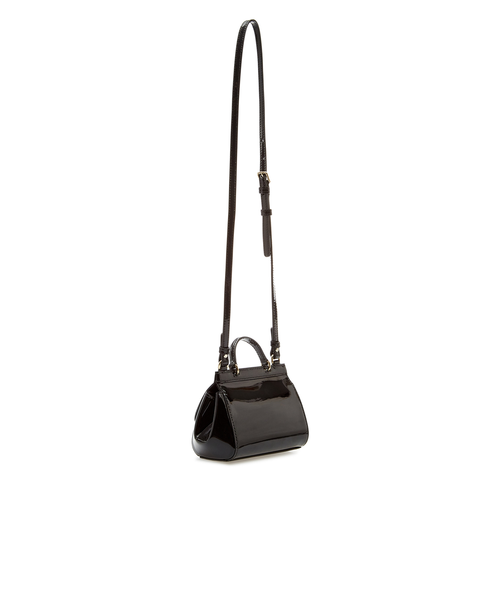 Дитяча шкіряна сумка Sicily Mini Dolce&Gabbana Kids EB0003-A1067, чорний колір • Купити в інтернет-магазині Kameron