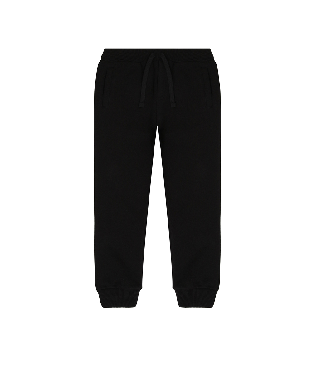 Спортивні брюки Dolce&Gabbana Kids L4JPT0-G7OLJ-S, чорний колір • Купити в інтернет-магазині Kameron