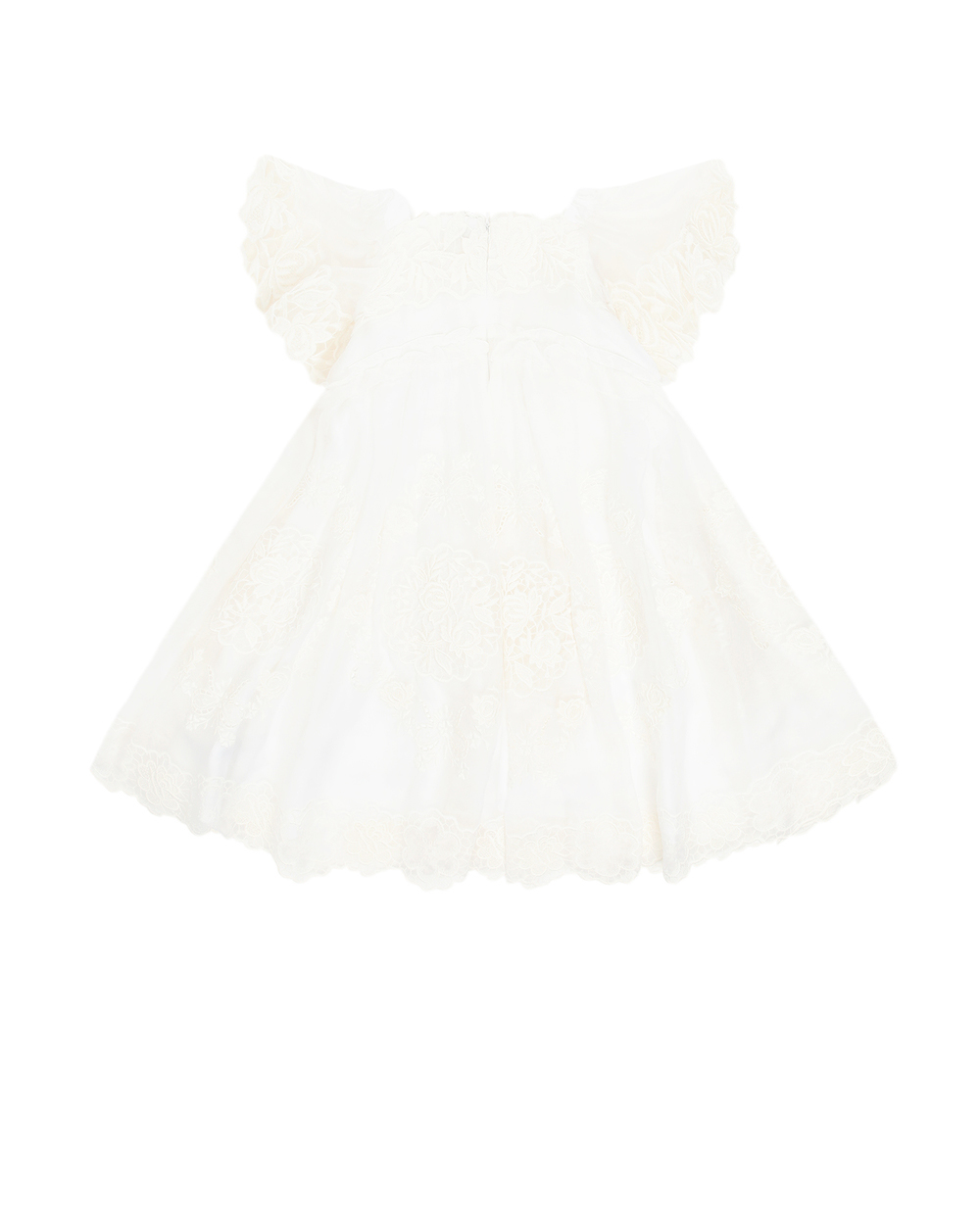 Платье Dolce&Gabbana Kids L51DH2-FGMEY-S, белый цвет • Купить в интернет-магазине Kameron