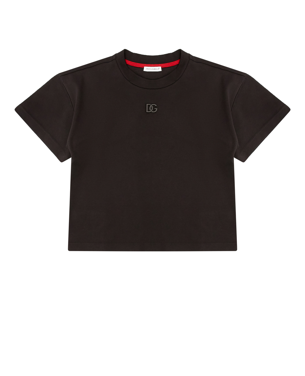 Детская футболка Dolce&Gabbana Kids L4JTDV-G7B0I-S, черный цвет • Купить в интернет-магазине Kameron