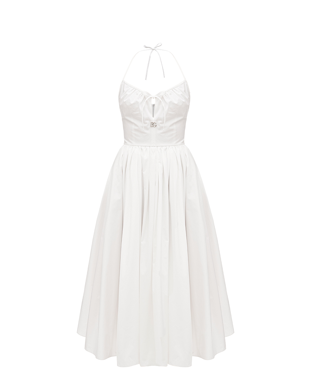 Сукня Dolce&Gabbana F6ZQ6Z-FU5L5, білий колір • Купити в інтернет-магазині Kameron