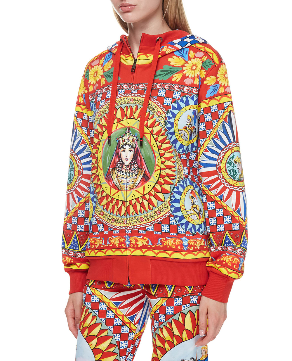 Худи Dolce&Gabbana F9I40T-FI76H, разноцветный цвет • Купить в интернет-магазине Kameron