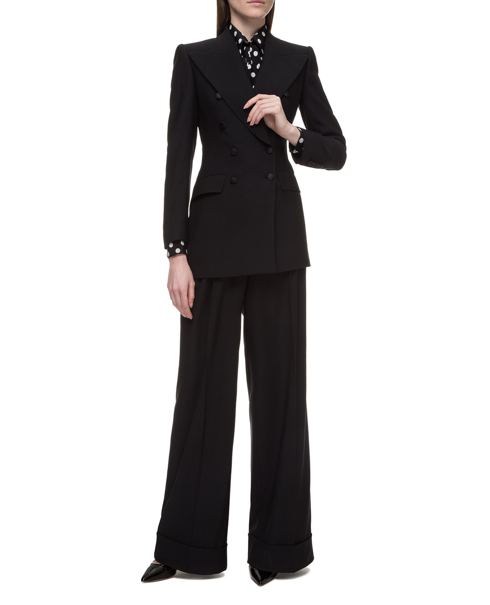 Жакет Dolce&Gabbana F29CRT-FUCEG, черный цвет • Купить в интернет-магазине Kameron