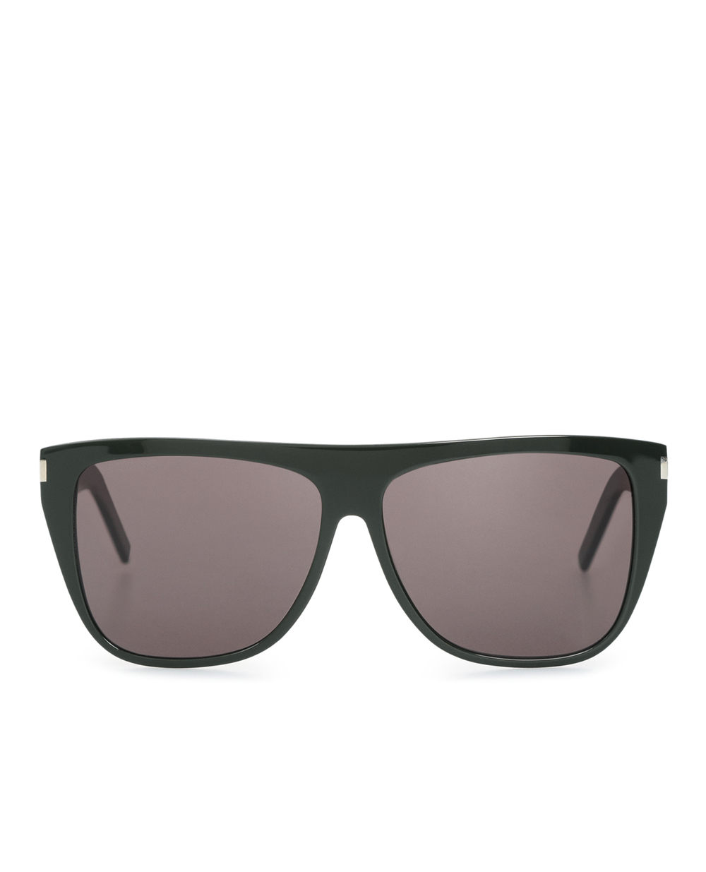 Сонцезахисні окуляри Saint Laurent SL 1 SLIM-006, зелений колір • Купити в інтернет-магазині Kameron