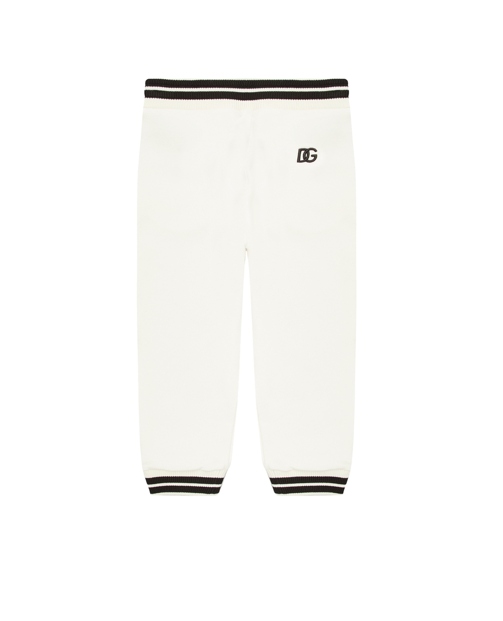 Спортивные брюки Dolce&Gabbana Kids L1JPEZ-G7B8G, белый цвет • Купить в интернет-магазине Kameron
