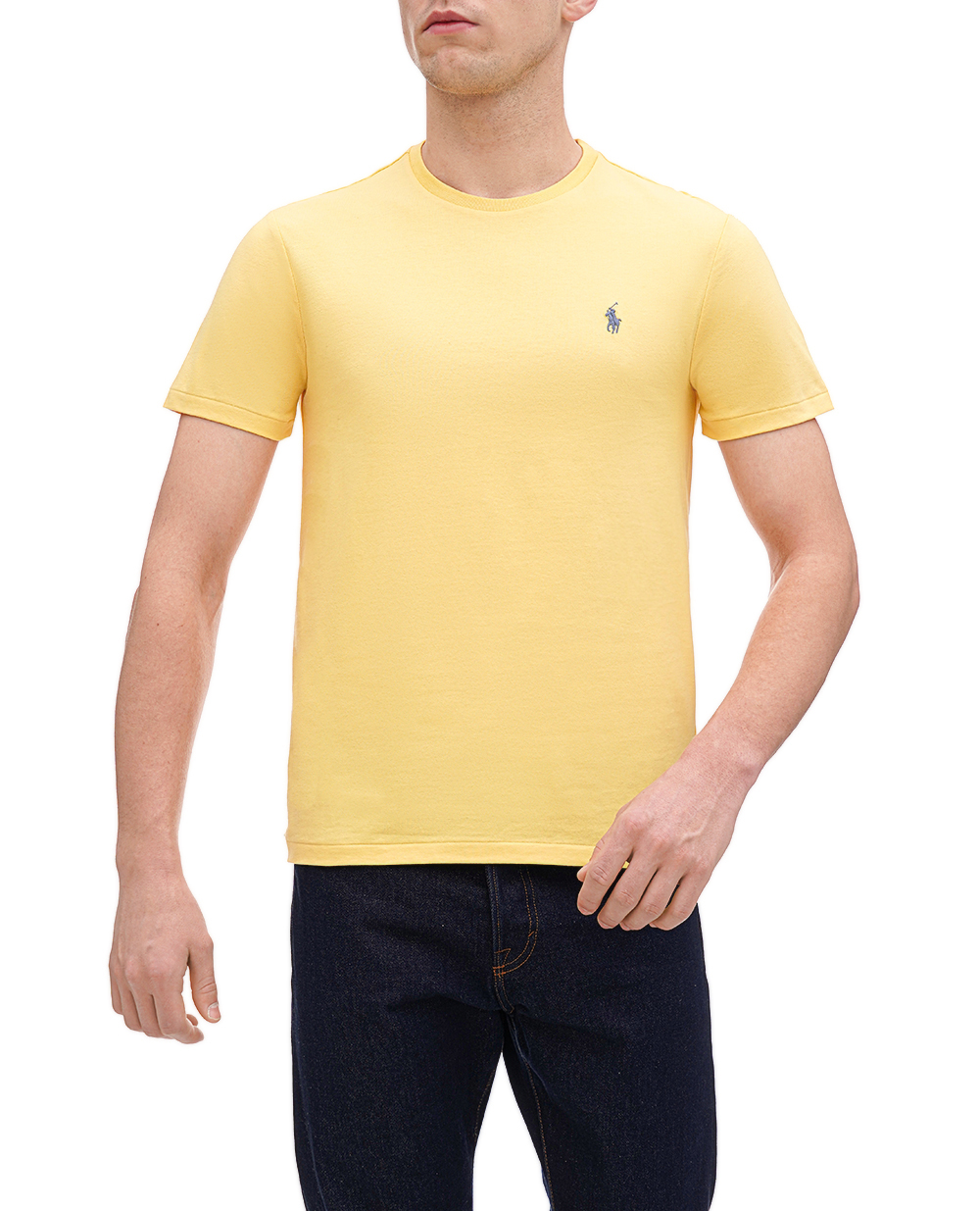 Футболка Polo Ralph Lauren 710671438324, жовтий колір • Купити в інтернет-магазині Kameron