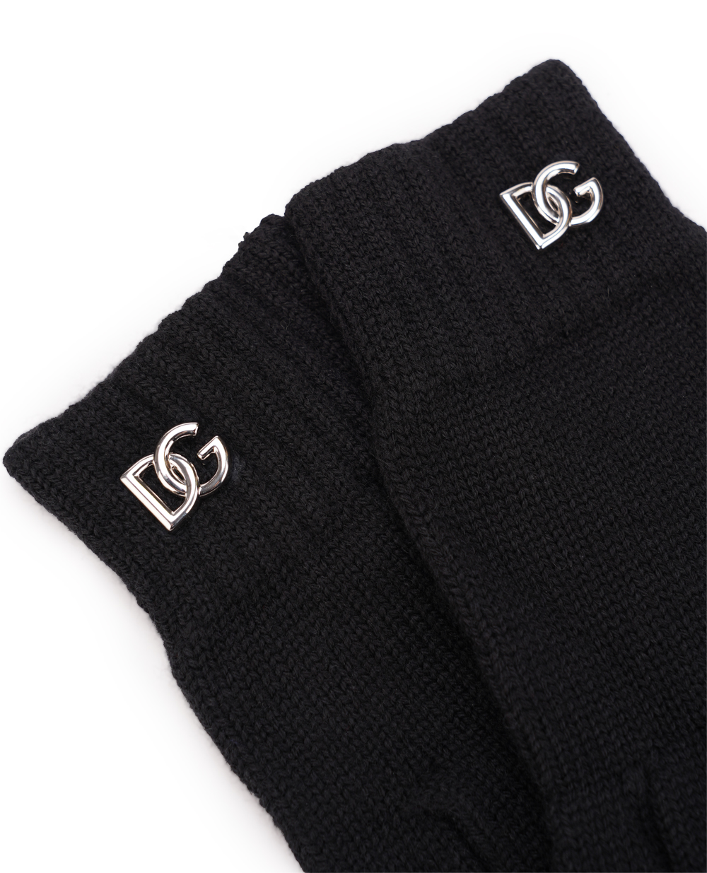 Детские перчатки Dolce&Gabbana LBKAB5-JBVX3, черный цвет • Купить в интернет-магазине Kameron